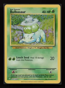 Bulbasaur Classic Collection Trading Card Game Classic 001/034 NM - Image 1