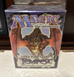 Magic The Gathering The Rath Cycle Tempest 60 Card Tournament Pack Box SEALED - Image 1