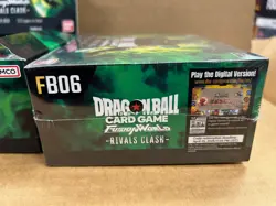 Dragon Ball Card Game Fusion World Rivals Clash FB06 Booster Box lot Bandai - Image 3
