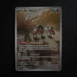 Pokemon TCG Mr. Mime Scarlet Violet-151 Holo Card 179/165 - Image 1