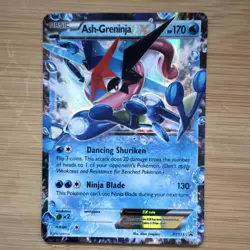 Pokemon TCG Ash-Greninja EX & Primal Kyogre EX Holo Card Lot XY133 149/160 2016 - Image 3
