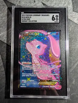 2013 Pokemon Legendary Treasures RC24 Mew EX Radiant Collection - SGC 6 - Image 3