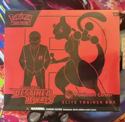 Destined Rivals Pokemon Center Elite Trainer Box - Brand New & Sealed DR PC ETB - Image 1