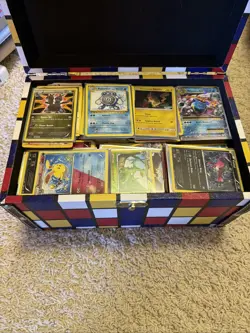 3700 Pokemon Cards Lot – Unsorted Collection – Unrated - Image 1