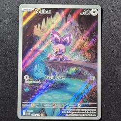 Pokemon TCG- Noibat - 169/159 - SV09: Journey Together (JTG) Illustration Rare - Image 1