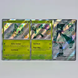 Pokemon Paldean Fates Black Star Promo 3-Pack SVP 076, 077, 078 - Image 1