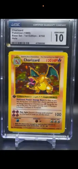 Pokemon Charizard 1999 Base Set - 1st Edition DM BEFORE YOU BUY - Image 1
