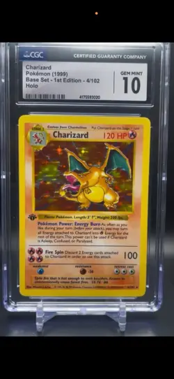 Pokemon Charizard 1999 Base Set - 1st Edition DM BEFORE YOU BUY - Image 4