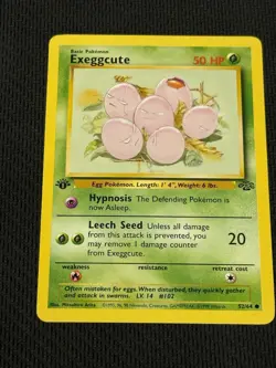 Exeggcute 52/64 Pokemon 1st Edition Jungle - Image 1