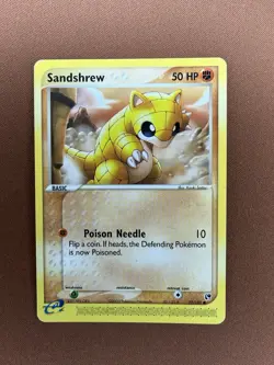 Pokemon Sandshrew e-reader EX Sandstorm 75/100 2003 - Image 1