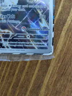 Thundurus 209 | Back Bolt | Pokemon Center Stamped | Sealed Promo | SEALED - Image 2