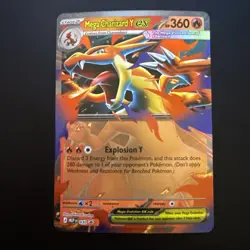 Mega Charizard Y EX 030 Black Star Promo Ascended Heroes NM Pokemon Tcg - Image 1