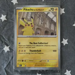 Pikachu At The Museum - Natural History Museum 2026 Promo - Sealed - Pokemon TCG - Image 1