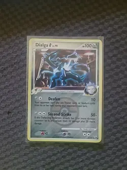 2009 Pokemon, Platinum Promos, #7/127 Dialga G Lv. 79, Reverse Holo Rare - Image 1