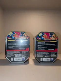 Pokemon TCG - Mega Charizard EX Tin - SET OF 2 - Brand New Sealed!! - Image 3