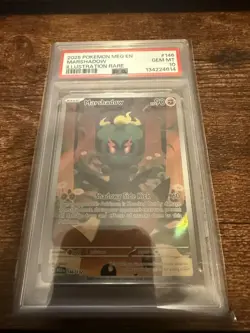2025 POKEMON MEG EN-MEGA EVOLUTION ILLUSTRATION RARE #146 MARSHADOW PSA 10 - Image 4