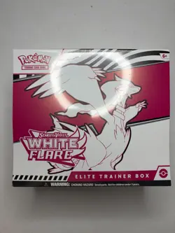 Pokemon TCG Scarlet And Violet White Flare Elite Trainer Box Factory Sealed - Image 1