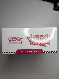Pokemon TCG Scarlet And Violet White Flare Elite Trainer Box Factory Sealed - Image 5