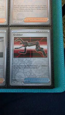 Pokemon TCG Scarlet & Violet 151 Reverse Holo Grabber 162/165 - Image 1