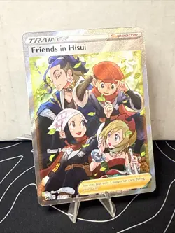 Pokemon TCG Friends in Hisui (Full Art) Crown Zenith 148/159 Holo Ultra RarePoke - Image 1