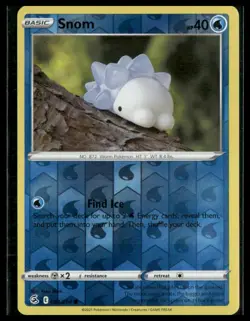 Snom #084/264 Reverse Holo Fusion Strike Pokemon NM - Image 1
