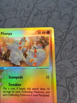 Pokemon: Phanpy #62/109 Reverse Holo Ruby and Sapphire 2003 E-Series - LP+ -H37 - Image 5