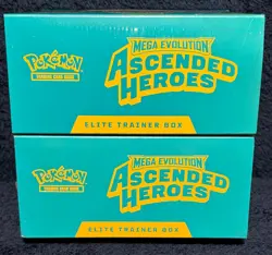 Pokemon Ascended Heroes Elite Trainer Box x2 New Read Description - Image 3