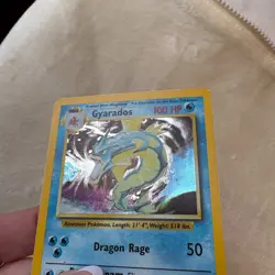 1999 Pokemon Gyarados (Base Set HOLO RARE NM 6/102) Vintage - Image 5