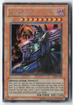 Yugioh - Dark Sage DOD-002 Limited - Dawn of Destiny Xbox - Image 1