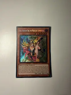 Yugioh Dark Magician Girl the Magician’s Apprentice ALIN-EN004 Secret Rare NM - Image 1