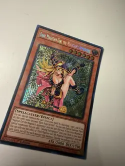 Yugioh Dark Magician Girl the Magician’s Apprentice ALIN-EN004 Secret Rare NM - Image 2