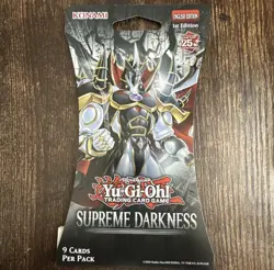 Yu-Gi-Oh! TCG Supreme Darkness Booster Box 1st Edition 14 Packs New & Sealed - Image 1