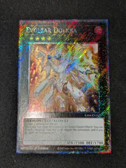 Evolzar Dolkka 1st Edition Platinum Secret Rare RA04-EN167 - Yu-Gi-Oh! - Image 1