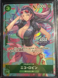Nico Robin P-111 Promo Mini Tin Pack Set Vol.2 One Piece Asia Promo Japanese - Image 1