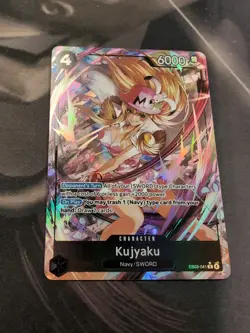 One Piece Heroine’s Edition Extra Booster Kujyaku EB03-041 Alt Art English - Image 1