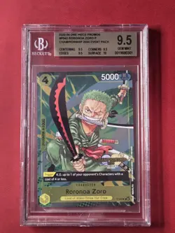 BGS 9.5 One Piece P-042 P Roronoa Zoro - English - Championship 2024 - Graded - Image 1