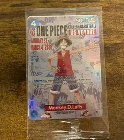 One Piece Monkey.D.Luffy (College Basketball US Voyage) Promotion P-055 - Image 1