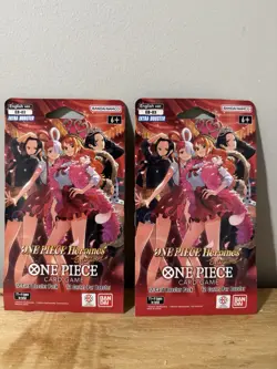 ONE PIECE Heroines EB-03 Lot Of 2 Sleeved Booster pack English Unopened - Image 1