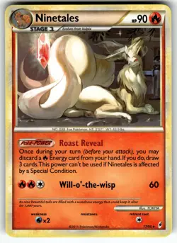 Ninetales 17/95 Call of Legends NM- Pokemon Card TCG - Image 1