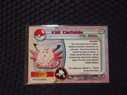Clefable #36 Topps Black Label Non Foil Pokemon Card NM/LP - Image 2
