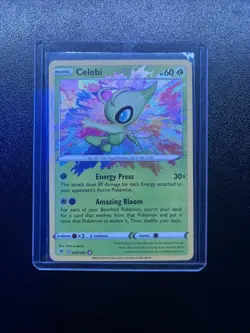 Celebi 009/185 SWSH Vivid Voltage Rare Pokemon TCG Card NM Condition - Image 1