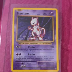 Pokemon TCG Mewtwo Card 51/108 Basic 130HP Psychic Barrier 2016 English - Image 1
