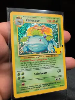 Pokemon TCG Venusaur Holo Rare Card Classic Celebrations Edition 15/102 NM - Image 1
