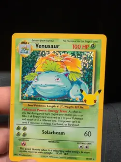 Pokemon TCG Venusaur Holo Rare Card Classic Celebrations Edition 15/102 NM - Image 4
