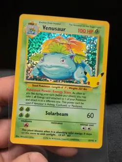 Pokemon TCG Venusaur Holo Rare Card Classic Celebrations Edition 15/102 NM - Image 5