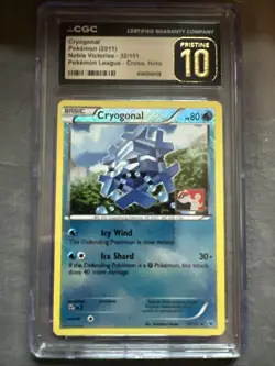 Cryogonal - (League Promo) 032/101 League & Championship Cards Reverse Holo - Image 1