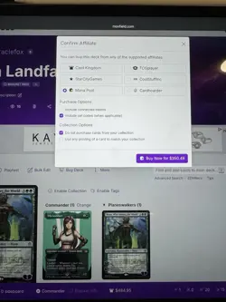 MTG Commander Deck Tifa Lockhart 100 Magic Cards CEDH Final Fantasy B4- NM - Image 3