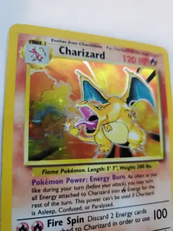 Charizard Base Set Holo Pokemon Card Base WOTC - Image 2