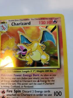 Charizard Base Set Holo Pokemon Card Base WOTC - Image 4