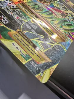 Mega Rayquaza EX (Shiny Full Art) 98/98 XY Ancient Origins Holo NM Pokemon Card - Image 3
